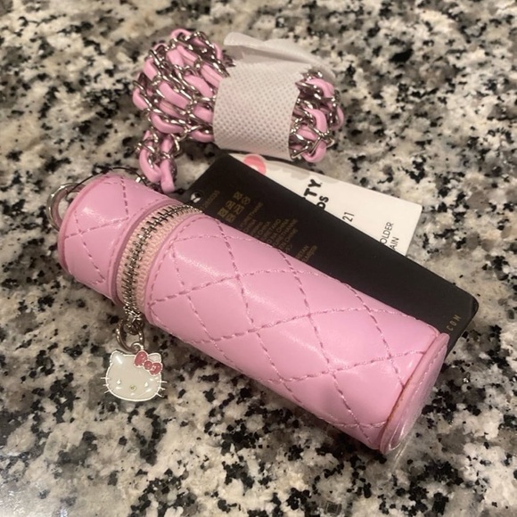 NWT FOREVER 21 Hello Kitty lip stick holder with chain - Picture 4 of 7